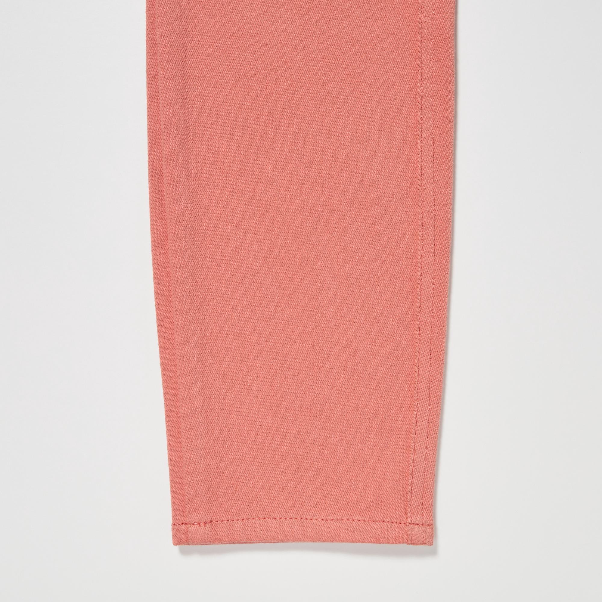 Uniqlo Ultra Stretch High Rise Cropped Leginy Damske Ruzove | CMOPAB-973