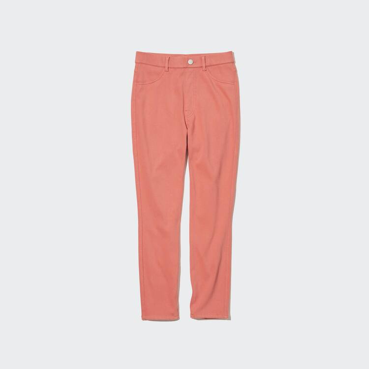 Uniqlo Ultra Stretch High Rise Cropped Leginy Damske Ruzove | CMOPAB-973