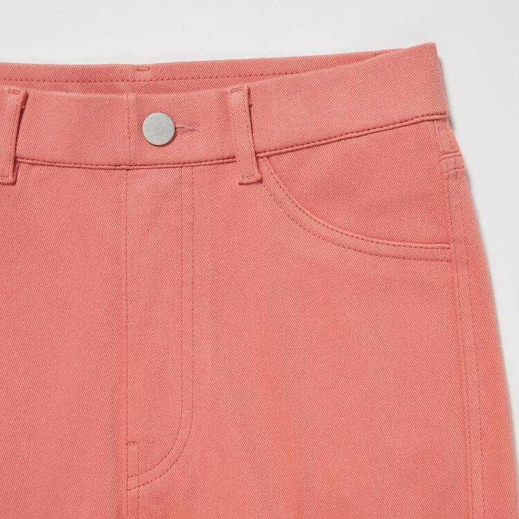 Uniqlo Ultra Stretch High Rise Cropped Leginy Damske Ruzove | CMOPAB-973