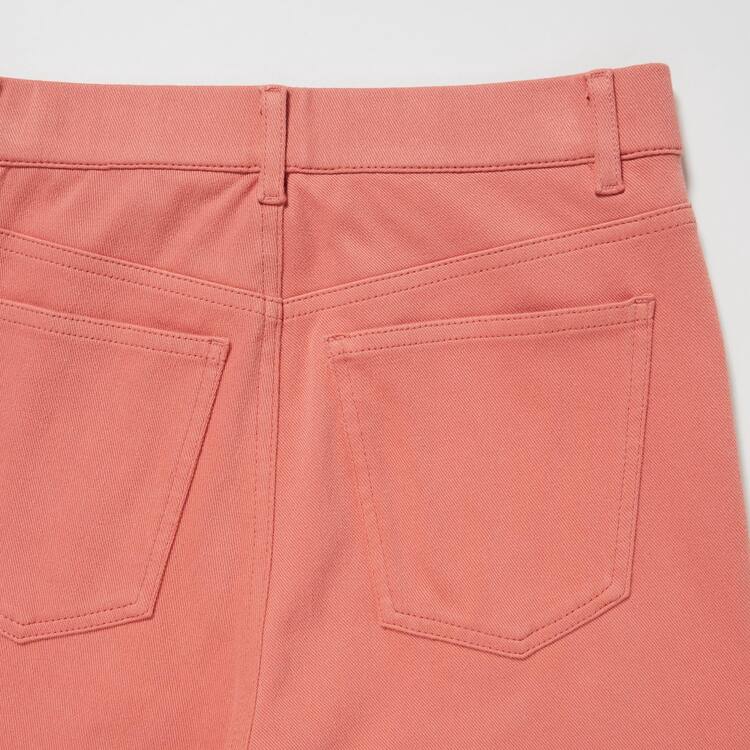 Uniqlo Ultra Stretch High Rise Cropped Leginy Damske Ruzove | CMOPAB-973