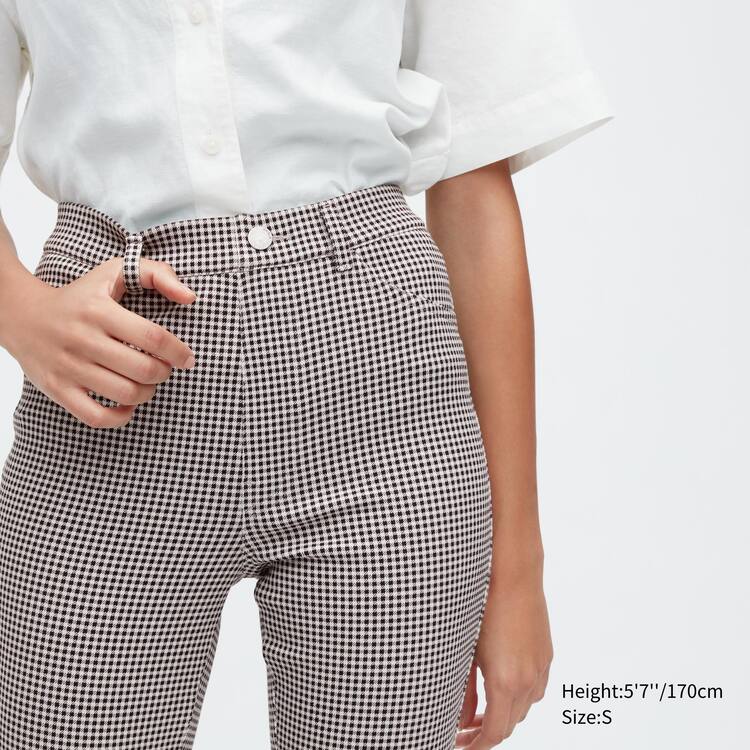 Uniqlo Ultra Stretch High Rise Cropped Leginy Damske Čierne | JQFYOX-638