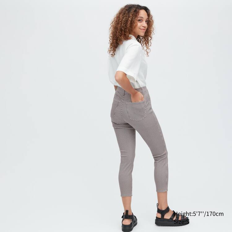 Uniqlo Ultra Stretch High Rise Cropped Leginy Damske Čierne | JQFYOX-638