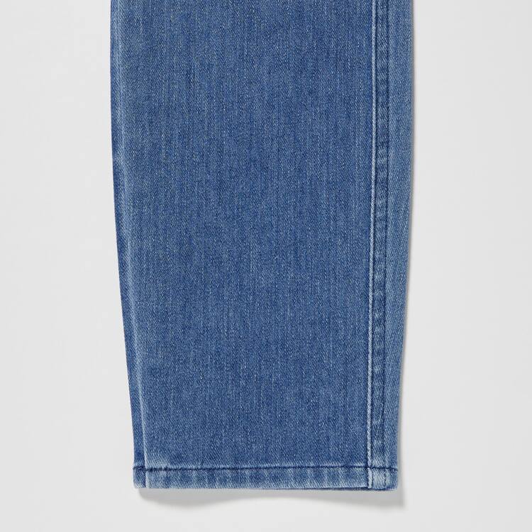 Uniqlo Ultra Stretch High Rise Cropped Leginy Damske Modre | RTWUHY-487