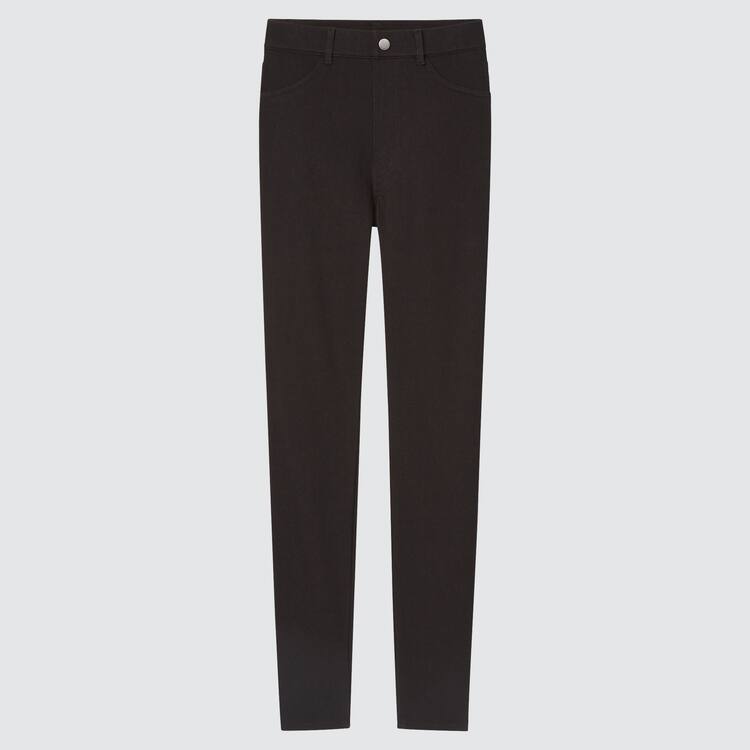 Uniqlo Ultra Stretch High Rise (Long) (2021 Season) Leginy Damske Čierne | QAYLWD-796