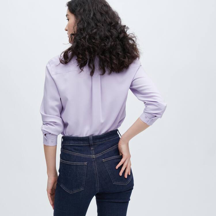 Uniqlo Ultra Stretch High Rise Vychudnutý Fit Džínsy Damske Námornícka Modrá | EUWDLH-827