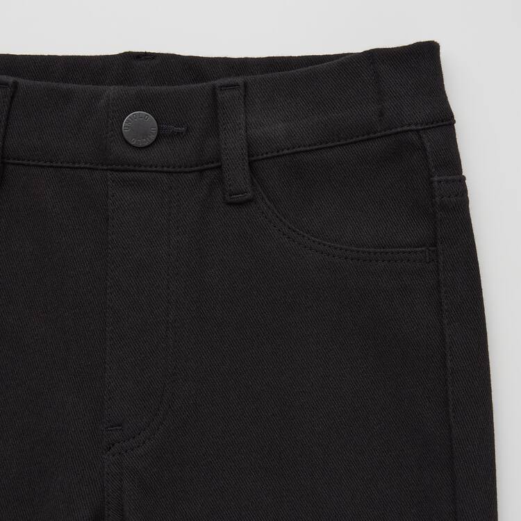 Uniqlo Ultra Stretch Leginy Detske Čierne | QGIBAO-835