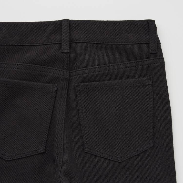 Uniqlo Ultra Stretch Leginy Detske Čierne | QGIBAO-835
