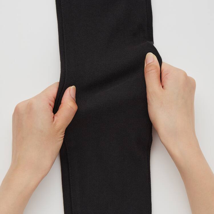 Uniqlo Ultra Stretch Leginy Detske Čierne | QGIBAO-835