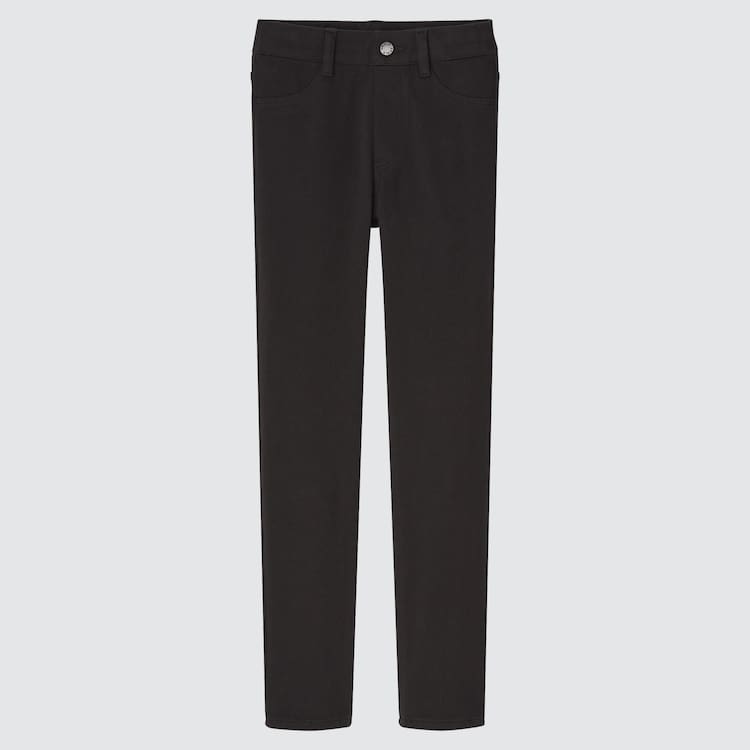Uniqlo Ultra Stretch Leginy Detske Čierne | QGIBAO-835