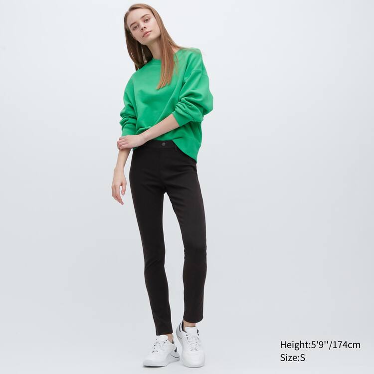 Uniqlo Ultra Stretch (Long) Leginy Damske Čierne | XIZGHC-697