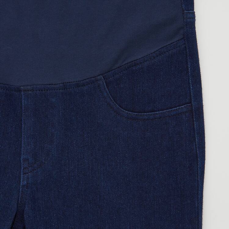 Uniqlo Ultra Stretch Maternity Denim Leginy Damske Modre | UYSFDC-068