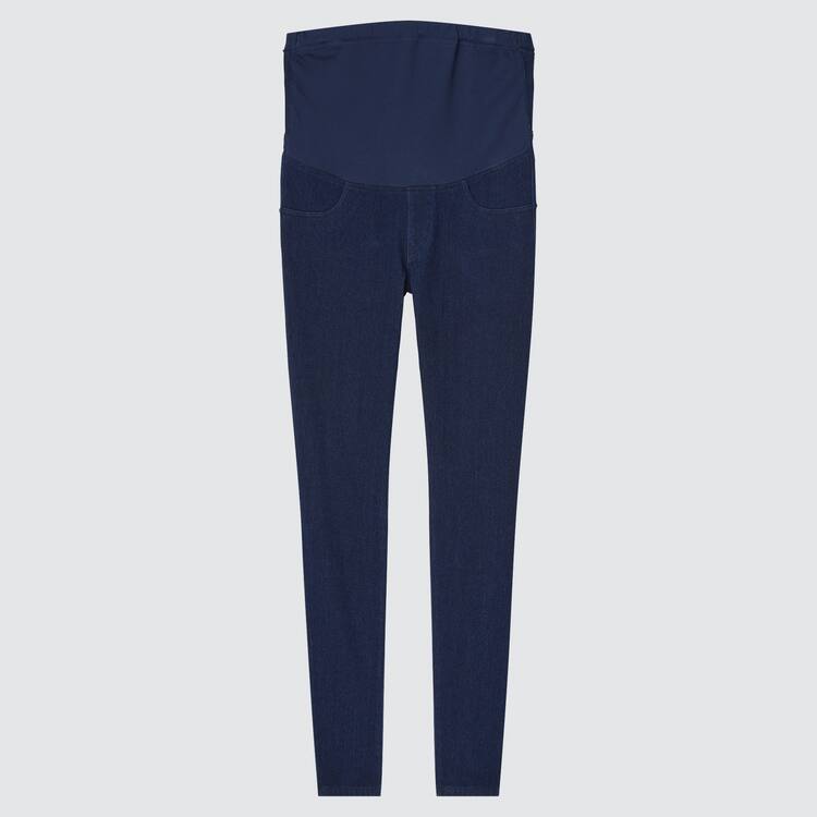 Uniqlo Ultra Stretch Maternity Denim Leginy Damske Modre | UYSFDC-068