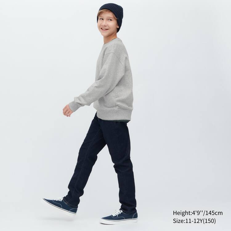 Uniqlo Ultra Stretch Mikiny Detske Siva | XGHLSI-586