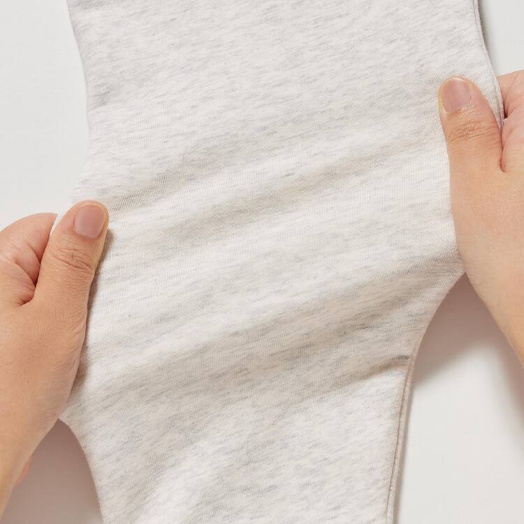 Uniqlo Ultra Stretch Mikiny Detske Svetlo Siva | GRIYPN-035