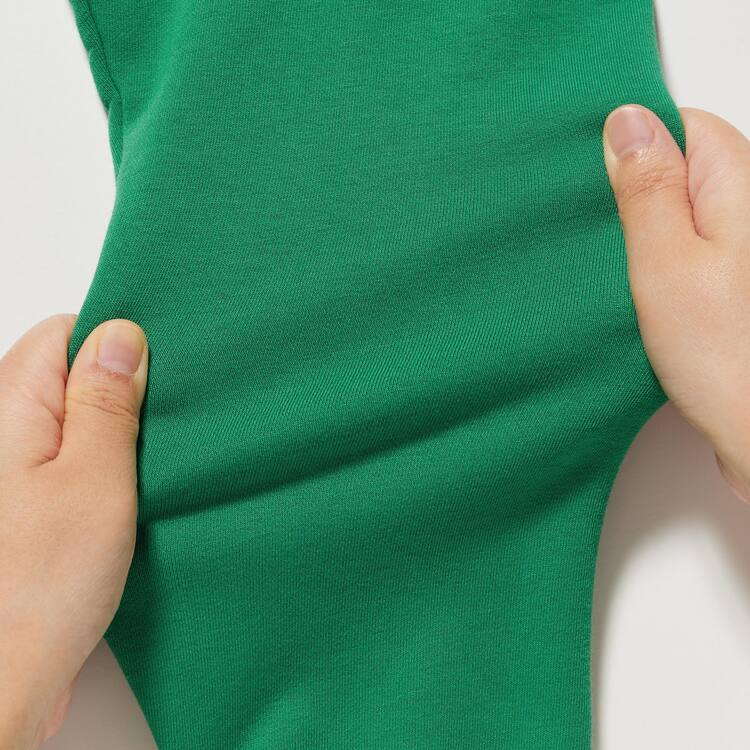 Uniqlo Ultra Stretch Mikiny Detske Zelene | ZUFSRJ-125