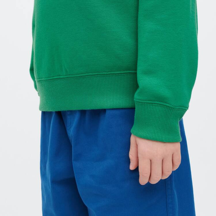 Uniqlo Ultra Stretch Mikiny Detske Zelene | ZUFSRJ-125