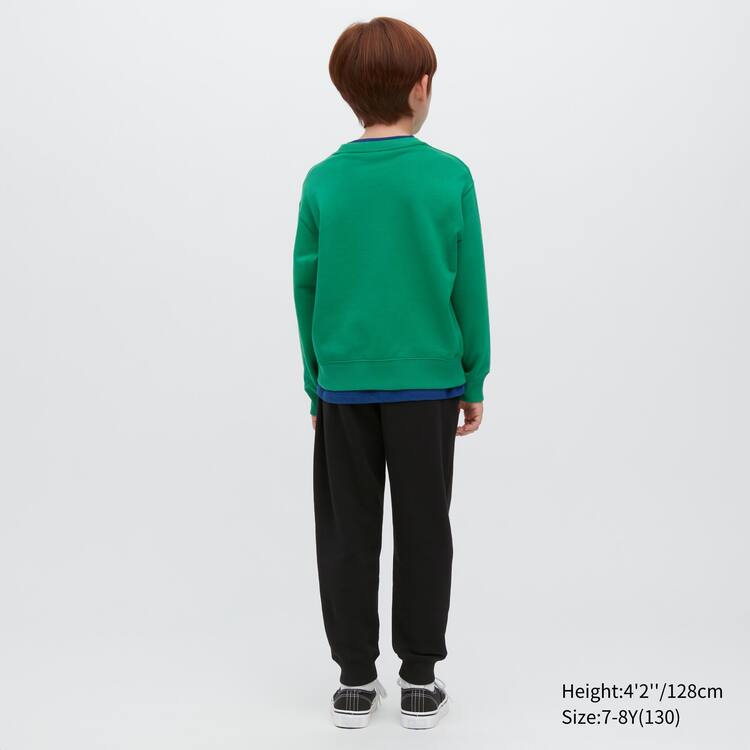 Uniqlo Ultra Stretch Printed Jogger Nohavice Detske Čierne | ETAUOL-235