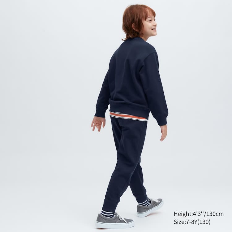Uniqlo Ultra Stretch Printed Jogger Nohavice Detske Námornícka Modrá | SJANLO-509
