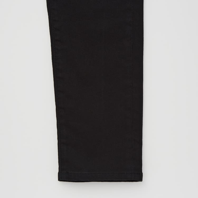 Uniqlo Ultra Stretch Slim Fit Zip Fly (2021 Season) Nohavice Detske Čierne | NQUFKC-067
