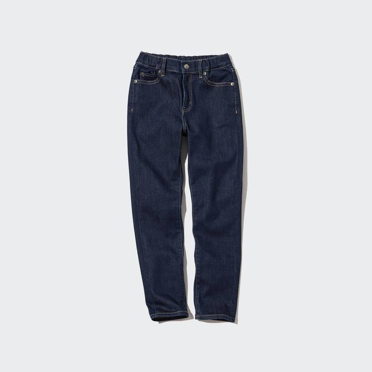 Uniqlo Ultra Stretch Soft Džínsy Detske Modre | DJFAUG-894