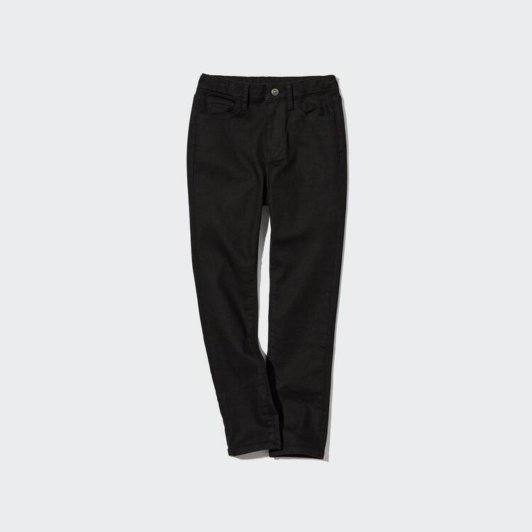 Uniqlo Ultra Stretch Soft Džínsy Detske Čierne | JOELZM-794