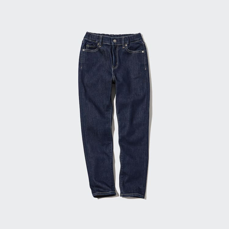 Uniqlo Ultra Stretch Soft Nohavice Detske Modre | GYZJRC-358