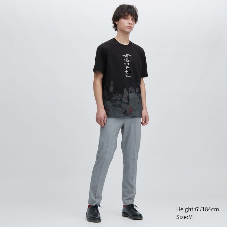Uniqlo Ut Archive Naruto Grafika Tricko Panske Čierne | ADOUVE-238