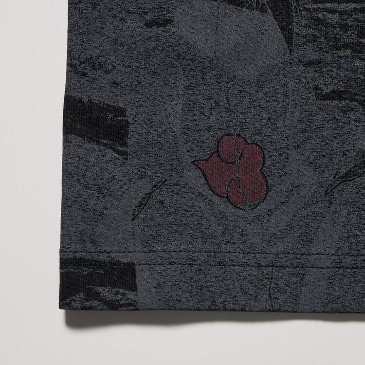 Uniqlo Ut Archive Naruto Grafika Tricko Panske Čierne | ADOUVE-238