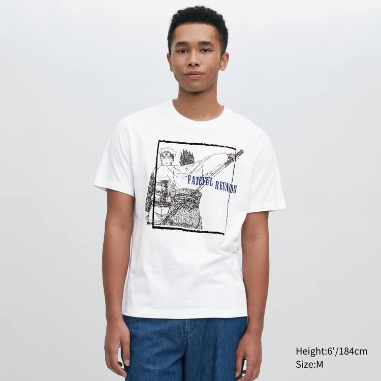 Uniqlo Ut Archive Naruto Grafika Tricko Panske Biele | DKMPXE-810