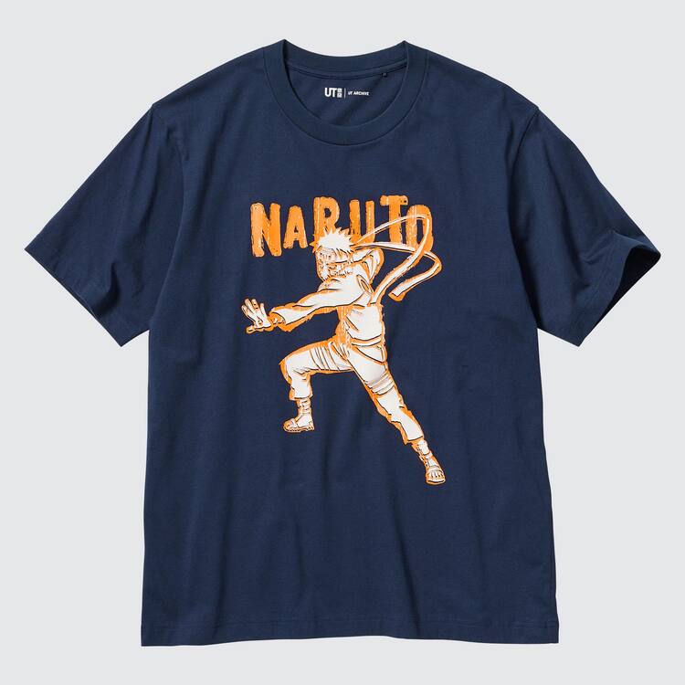 Uniqlo Ut Archive Naruto Grafika Tricko Panske Námornícka Modrá | HJAMBX-058