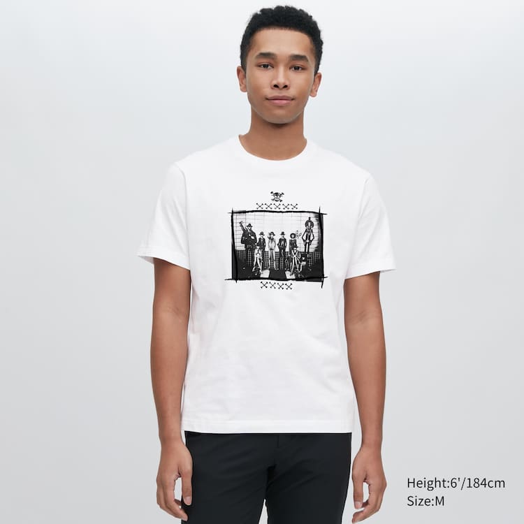 Uniqlo Ut Archive One Piece Grafika Tricko Panske Biele | HWPBRY-942