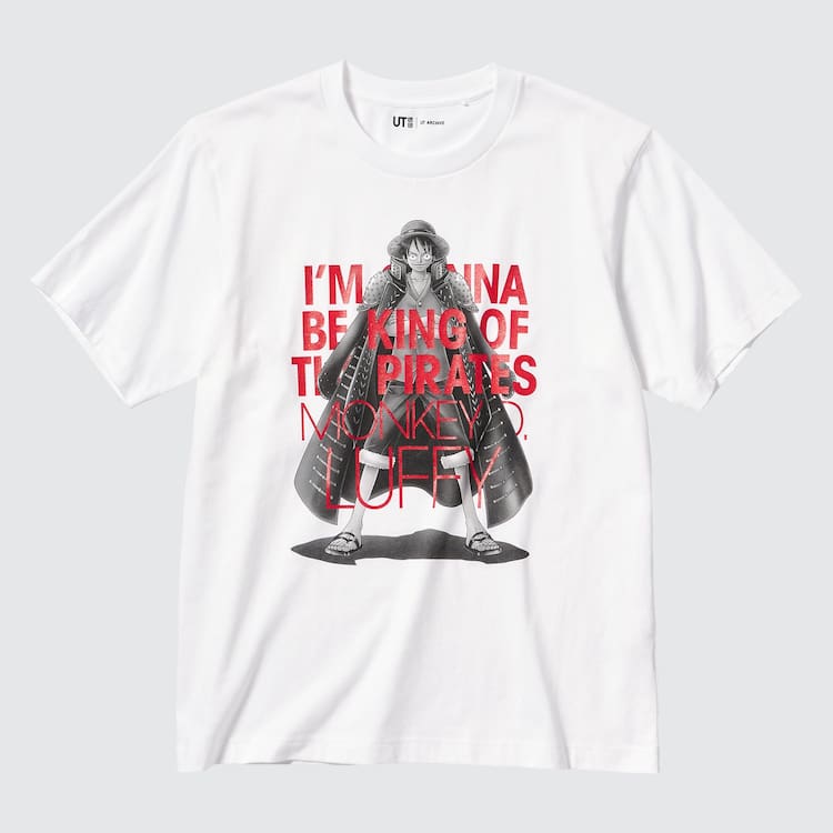 Uniqlo Ut Archive One Piece Grafika Tricko Panske Biele | NYOWUV-897