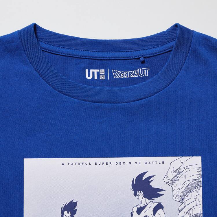Uniqlo Ut Dragon Ball Tricko Detske Modre | VGUSCO-062