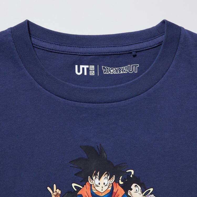 Uniqlo Ut Kratke Sleeve Dragon Ball Tricko Detske Modre | LBZNVF-870