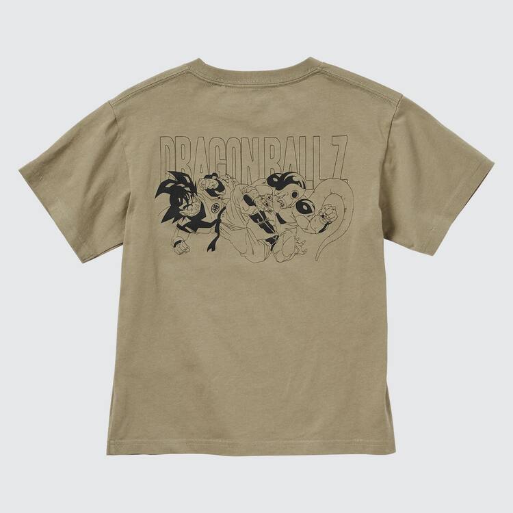 Uniqlo Ut Kratke Sleeve Dragon Ball Tricko Detske Zelene | UFPYJB-796