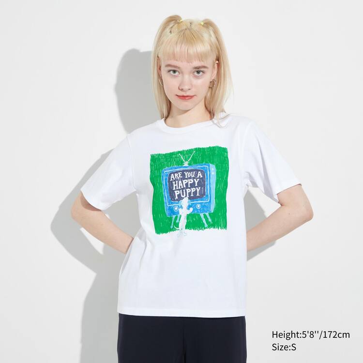 Uniqlo Utgp2023 Mfa Grafika Tricko Damske Biele | FVLXTZ-205