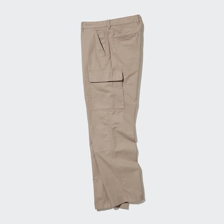 Uniqlo Utility Cargo Nohavice Panske Béžové | WVEHSU-302