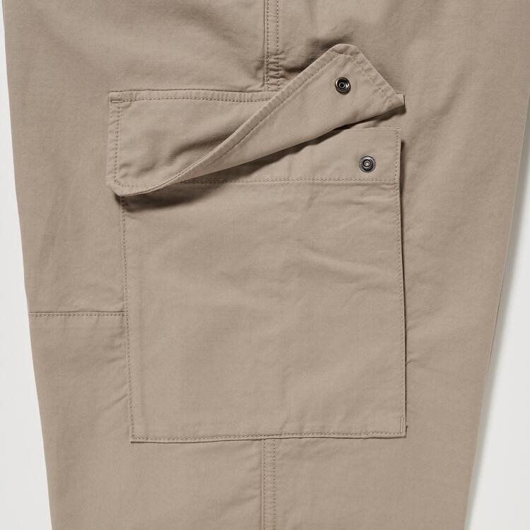 Uniqlo Utility Cargo Nohavice Panske Béžové | WVEHSU-302