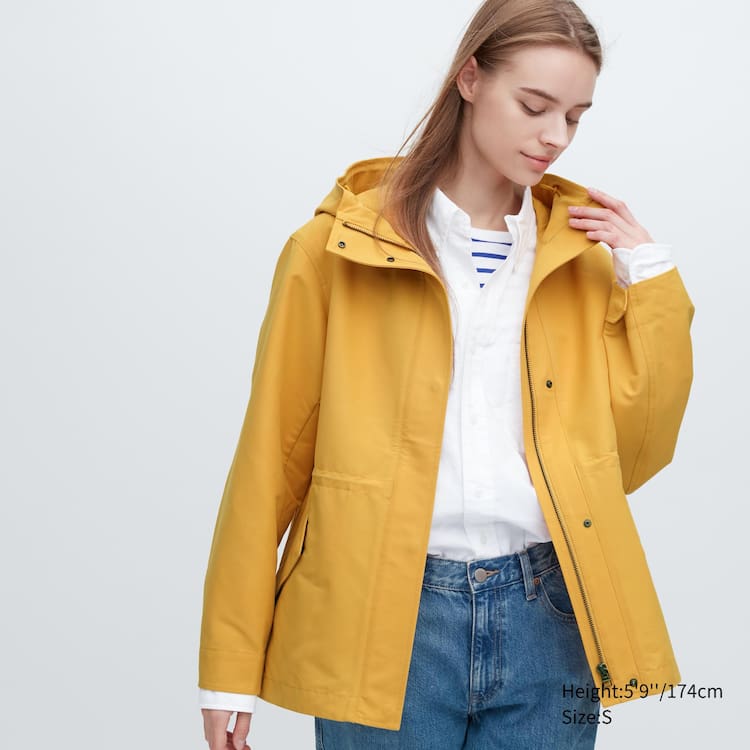 Uniqlo Utility Parka Damske Žlté | AEOCRF-137