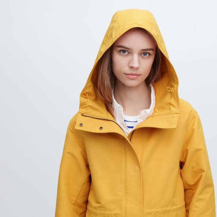 Uniqlo Utility Parka Damske Žlté | AEOCRF-137