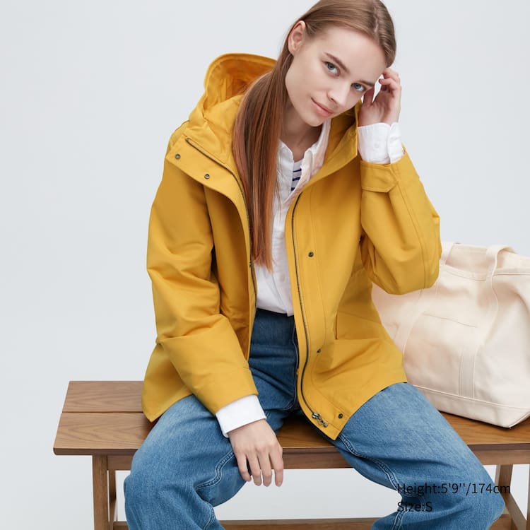 Uniqlo Utility Parka Damske Žlté | AEOCRF-137
