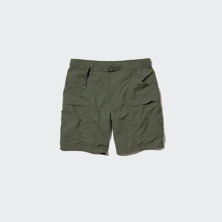 Uniqlo Utility Sortky Panske Olivovo Zelená | KDRNLA-958