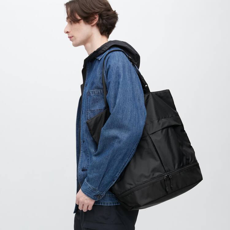 Uniqlo Utility Two-way Tasky Panske Čierne | PWQYSM-157