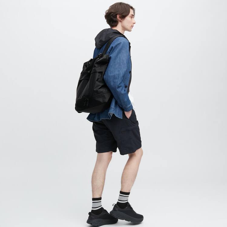 Uniqlo Utility Two-way Tasky Panske Čierne | PWQYSM-157