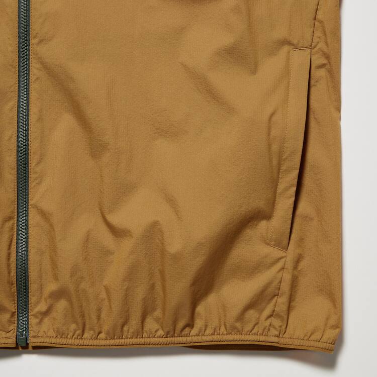 Uniqlo Uv Protection 3d Cut Pocketable Parka Panske Hnede | OCQYIE-639
