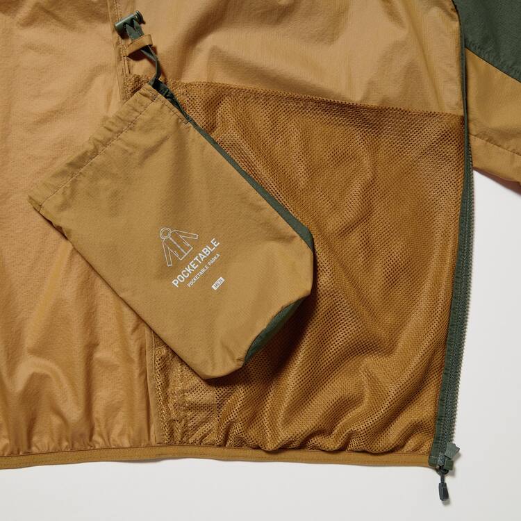 Uniqlo Uv Protection 3d Cut Pocketable Parka Panske Hnede | OCQYIE-639