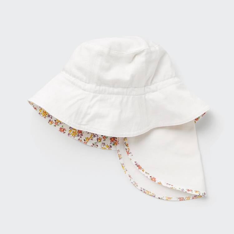 Uniqlo Uv Protection Klobuky Pre Babatka Biele | OTKPHX-964