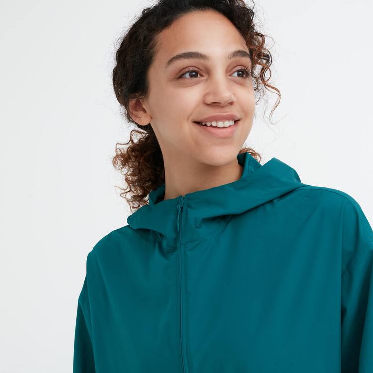 Uniqlo Uv Protection Pocketable Parka Damske Modre | XANUBJ-305