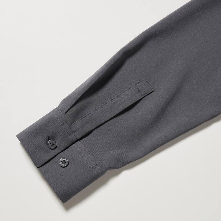 Uniqlo Viscose Long Sleeved Blúzky Damske Siva | YEIQXU-563