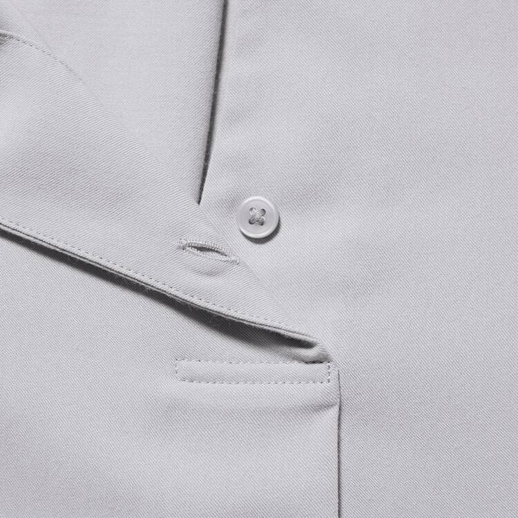 Uniqlo Viscose Skipper Collar 3/4 Sleeved Blúzky Damske Siva | GREIAN-852